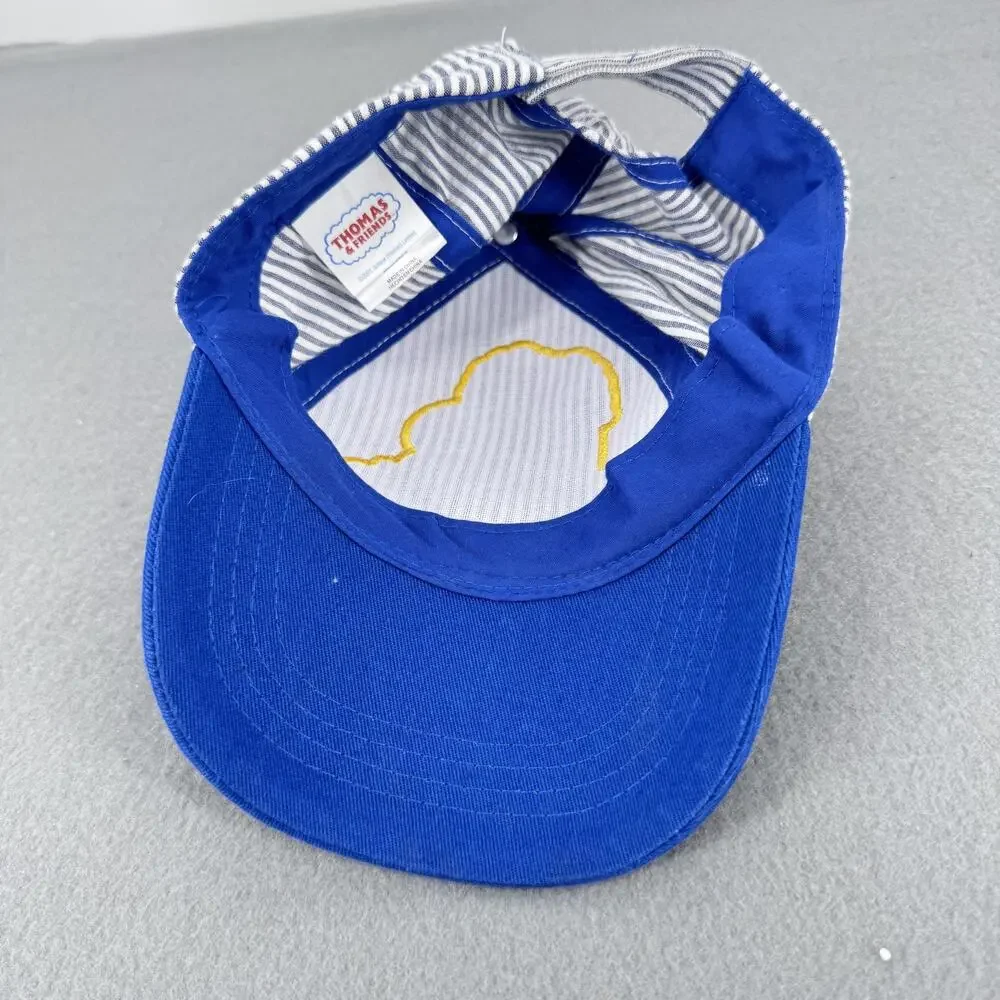 Thomas and‎ Friends Engineer Trucker Hat Blue White Stripe One Size Kids